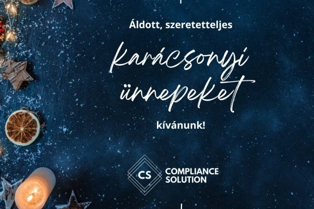 Áldott Ünnepeket kívánunk!
