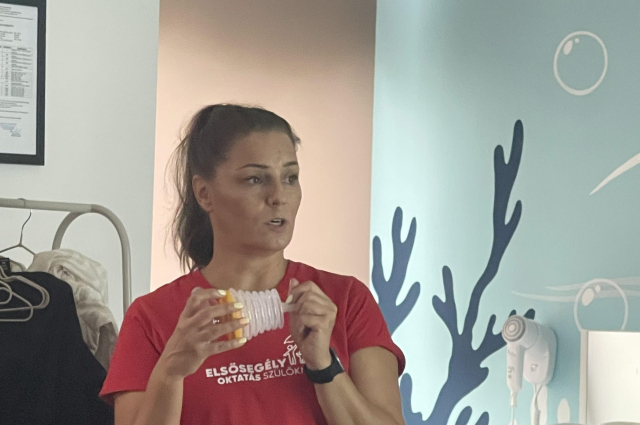 Babaelsősegély tanfolyamot tartottunk